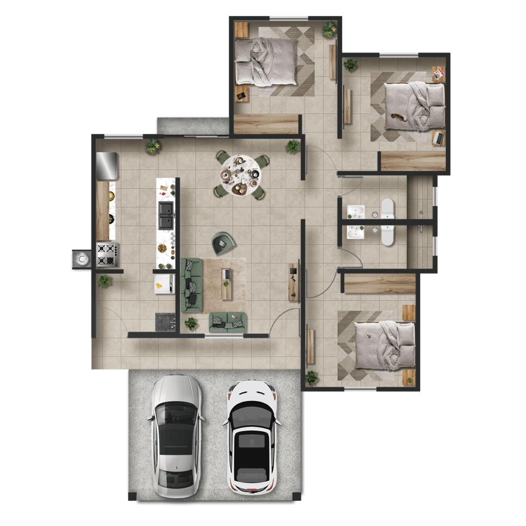 MODELO Q4 3 Casa con excelente distribución en Chiriqui